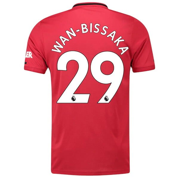 Camiseta Manchester United NO.29 Wan Bissaka Primera equipación 2019-2020 Rojo